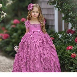 NWT Dollcake Raspberry Sorebet Frothy Dress Girls Gown Frock Special sz 10